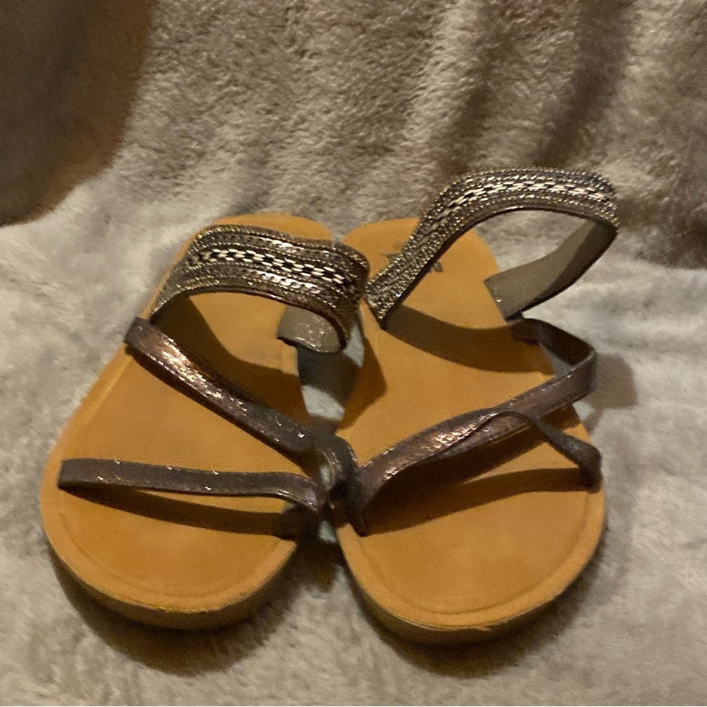 Muk Luks Shoes Sandals Women’s Size 10 Slip On Open Toe